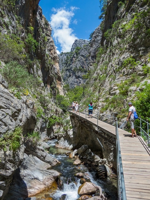 Canyon de Sapadere depuis Alanya